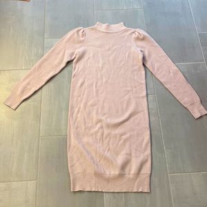 Gal Meets Glam, sweater dress, blush pink, size XS